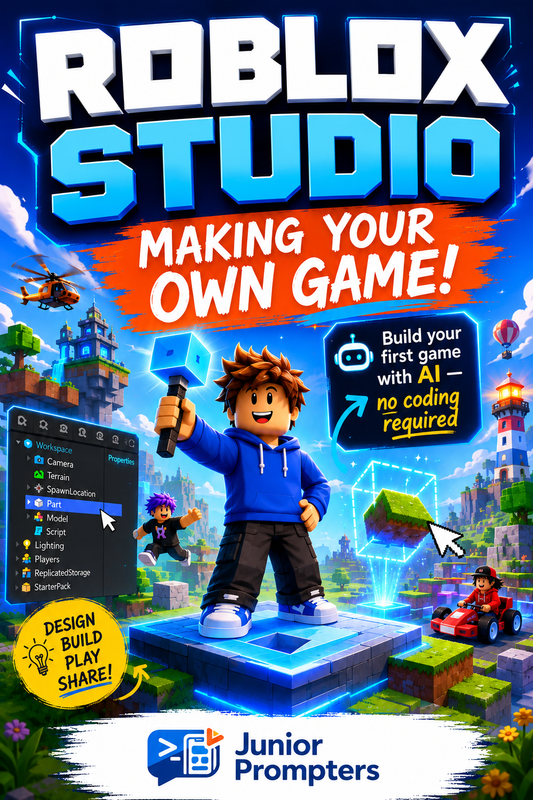 Roblox Studio: Making Your Own Game! — Course for Kids 8–14